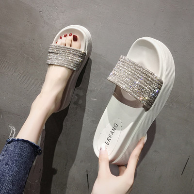 Vīriešu čības ar akmeņiem uz lences - plakana zole