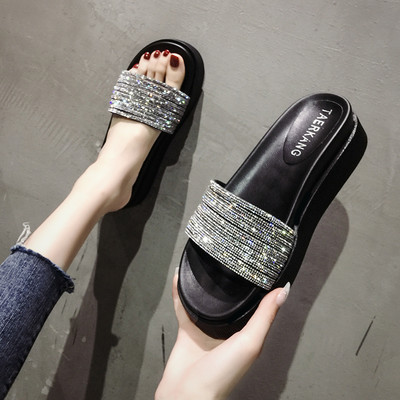 Vīriešu čības ar akmeņiem uz lences - plakana zole