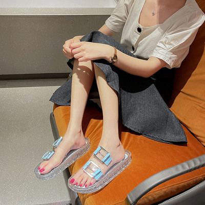 Sieviešu silikona čības ar sprādzēm