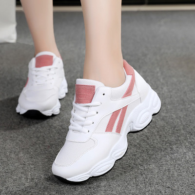 Casual πάνινα παπούτσια με τραχιά σόλα - τρία χρώματα