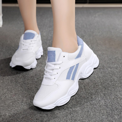 Casual πάνινα παπούτσια με τραχιά σόλα - τρία χρώματα