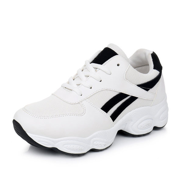 Casual πάνινα παπούτσια με τραχιά σόλα - τρία χρώματα