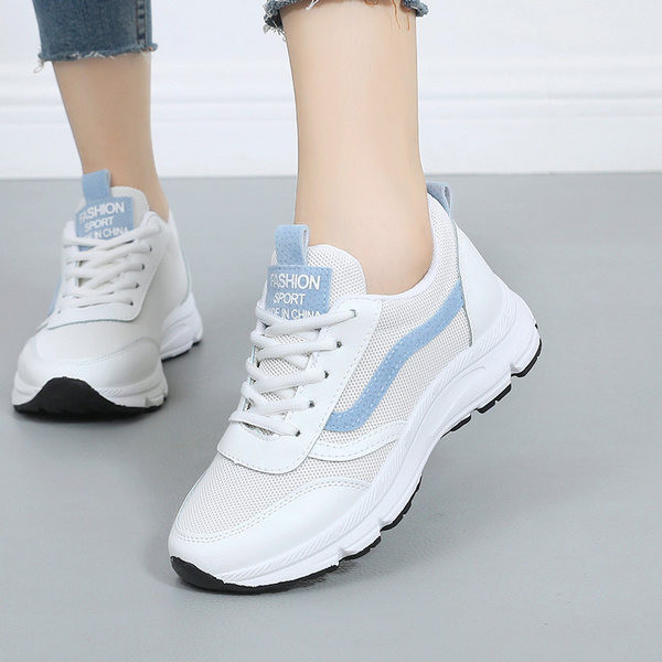 Casual πάνινα παπούτσια με τραχιά σόλα - τρία χρώματα