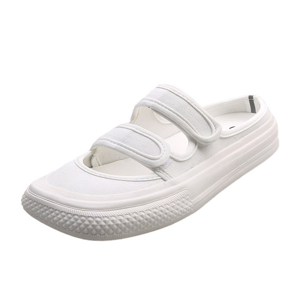 Ikdienas tekstila čības ar velcro