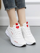 Tenisi dama din material respirabil - cu sireturi