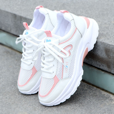 Νέο μοντέλο αθλητικά γυναικεία παπούτσια  από αναπνεύσιμο ύφασμα