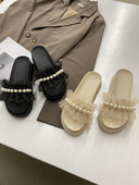 Sieviešu ikdienas čības ar tilla un pērlēm