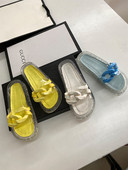 Sieviešu silikona čības ar plakanu zoli