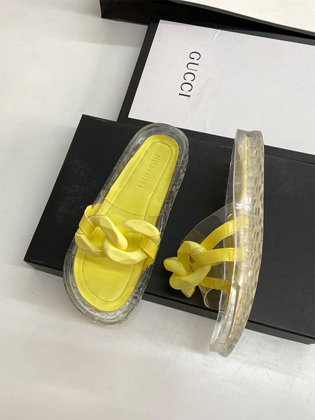 Sieviešu silikona čības ar plakanu zoli