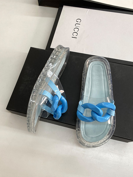 Sieviešu silikona čības ar plakanu zoli