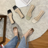 Ikdienas sieviešu čības ar silikona siksniņu vairākās krāsās