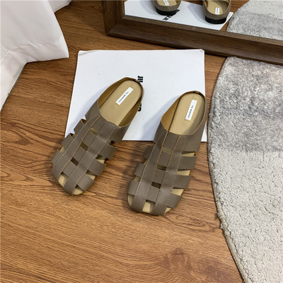 Ikdienas sieviešu čības no mākslīgās ādas trīs krāsās