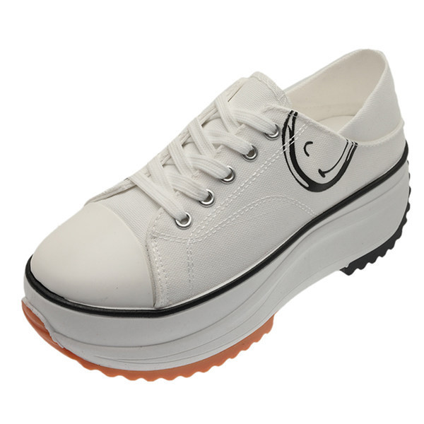 Γυναικεία casual πάνινα παπούτσια με κορδόνια σε τρία χρώματα