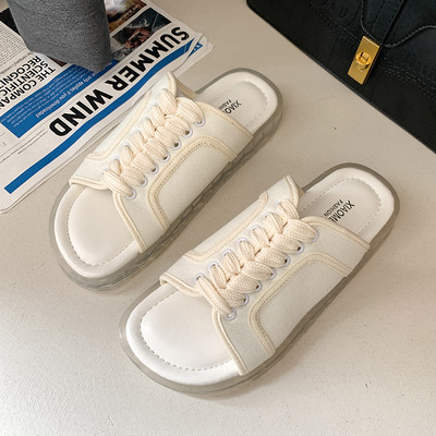 Sieviešu mākslīgās ādas čības ar šņorēm