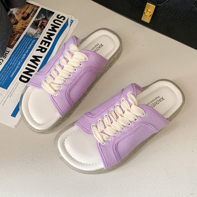 Sieviešu mākslīgās ādas čības ar šņorēm