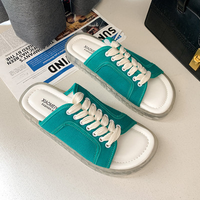 Sieviešu mākslīgās ādas čības ar šņorēm