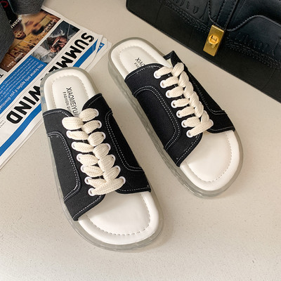 Sieviešu mākslīgās ādas čības ar šņorēm