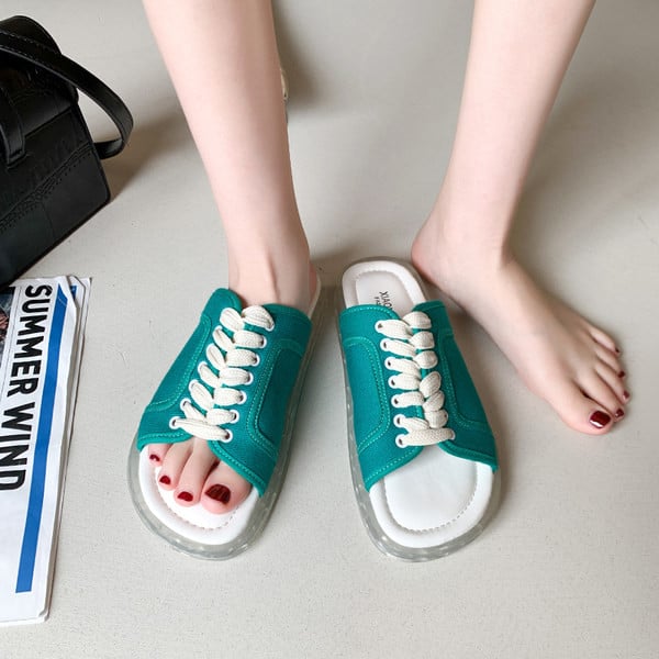 Sieviešu mākslīgās ādas čības ar šņorēm