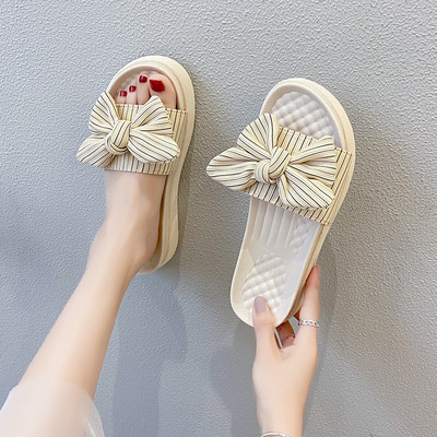 Sieviešu neslīdošās čības ar lentīti