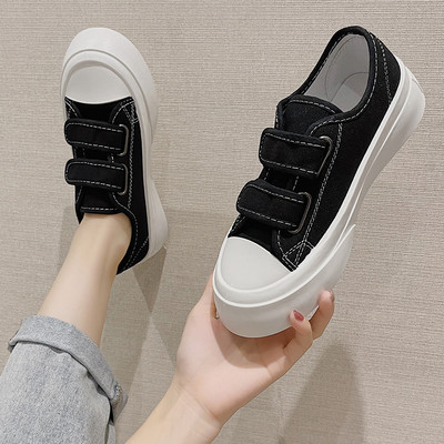 Sieviešu tekstila kedas ar uzlīmēm divās krāsās