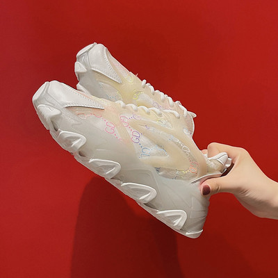 Sieviešu kedas ar silikona zoli un šņorēm divās krāsās