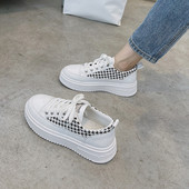 Sieviešu ikdienas apavi ar šņorēm trīs krāsās