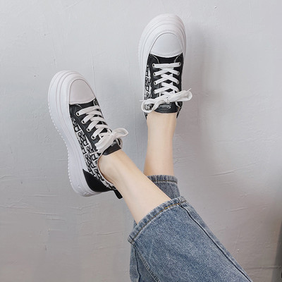 Sieviešu ikdienas apavi ar šņorēm trīs krāsās