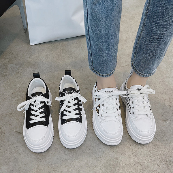 Sieviešu ikdienas apavi ar šņorēm trīs krāsās