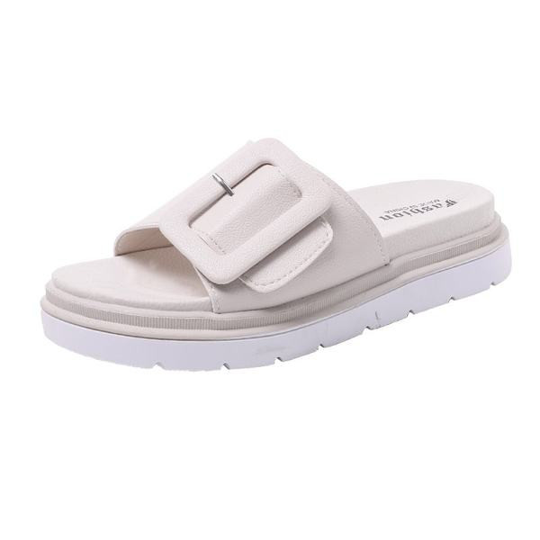 Modernas sieviešu čības ar sprādzi