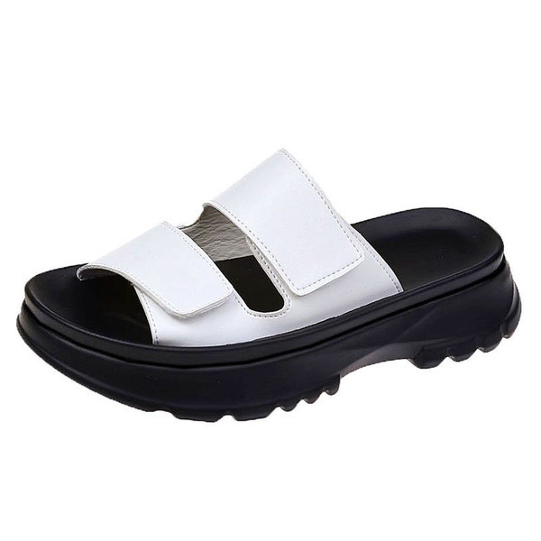 Modernas sieviešu čības ar velcro