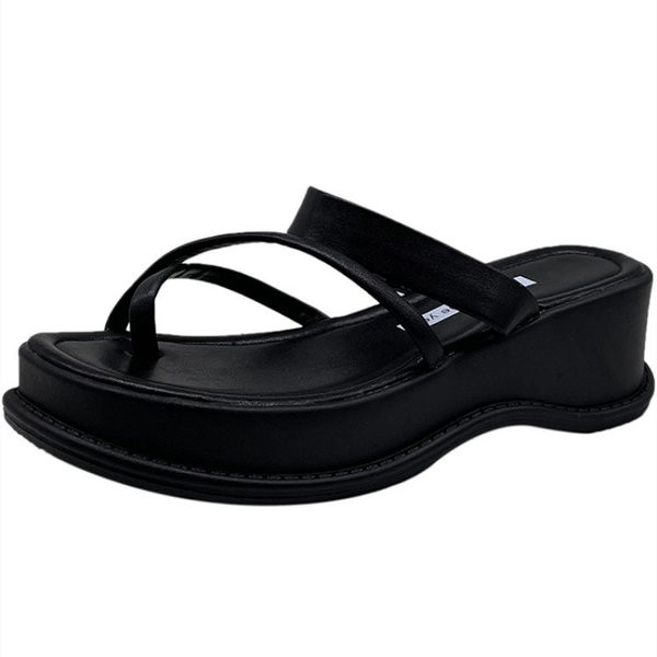 Ikdienas sieviešu čības caur purngaliem no eko ādas