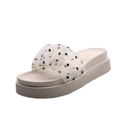 Παντόφλες casual γυναικέιες  με πλατφόρμα 4 cm