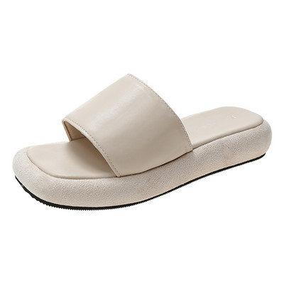 Jauns sieviešu čību modelis no mākslīgās ādas ar plakanu zoli četrās krāsās