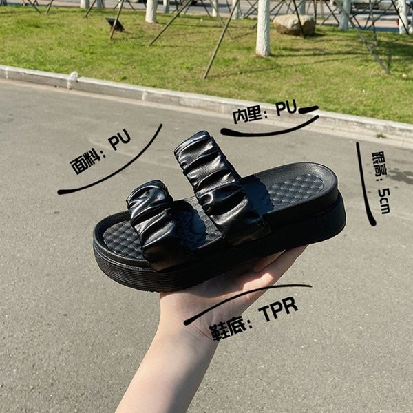 Ikdienas sieviešu čības ar ādas lencēm trīs krāsās