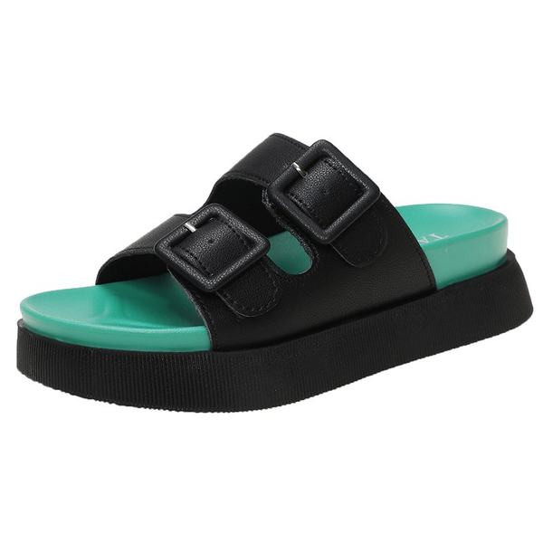 Ikdienas sieviešu čības ar sprādzēm