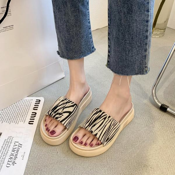 Pašreizējās čības ar zoli 5 cm