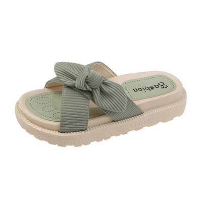 Jauna modeļa čības ar lentīti - trīs krāsās