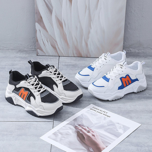 Sporta un ikdienas sieviešu kedas ar raupju zoli - divas krāsas