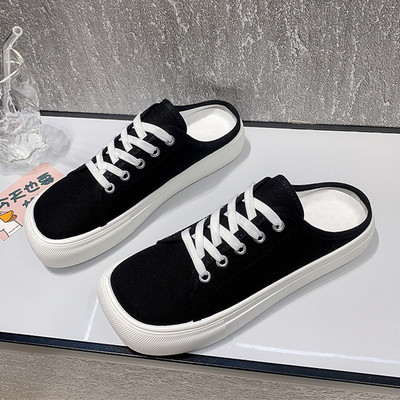 Γυναικείες παντόφλες άνοιξη με κορδόνια