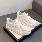 Jauns sieviešu ādas kedu modelis ar plakanu zoli