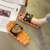 Sieviešu čības ar mīkstu zoli un aplikāciju