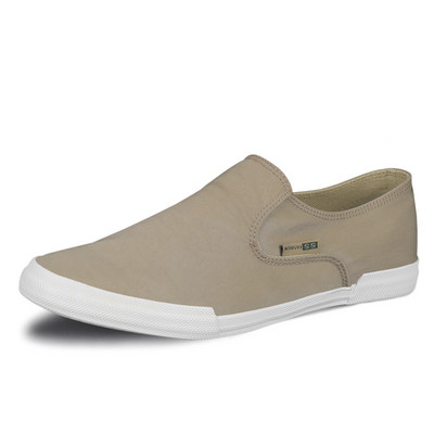 Vīriešu audekla mokasīni - tīrs modelis