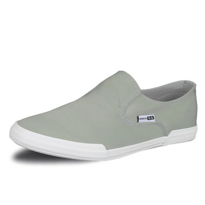 Vīriešu audekla mokasīni - tīrs modelis