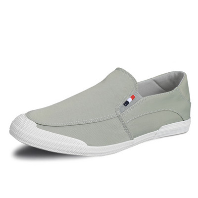 Vīriešu tekstila mokasīni ar plakanu zoli - četrās krāsās