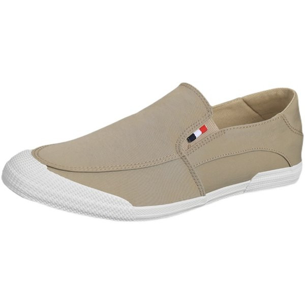 Vīriešu tekstila mokasīni ar plakanu zoli - četrās krāsās