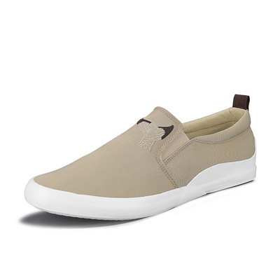 Vīriešu audekla mokasīni ar izšuvumiem