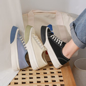 Jauns sieviešu tekstila kedu modelis ar plakanu zoli