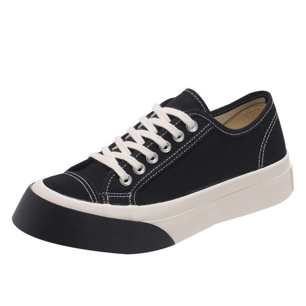 Jauns sieviešu tekstila kedu modelis ar plakanu zoli