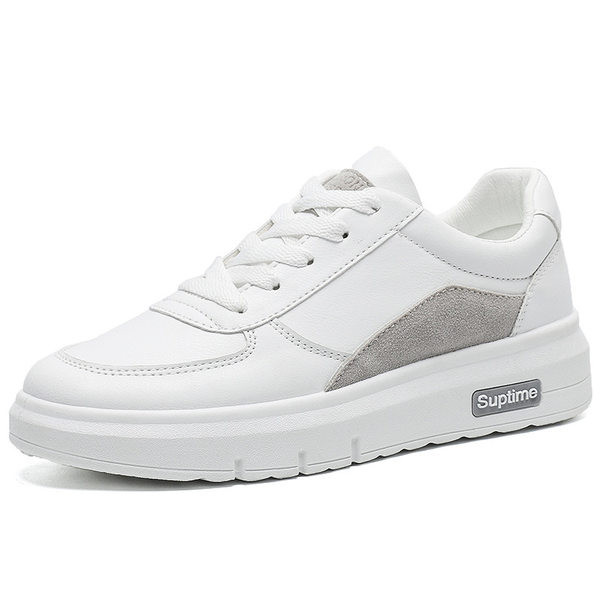 Jauns sieviešu ādas kedu modelis ar šņorēm divās krāsās