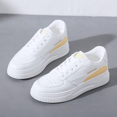 Άνοιξη-φθινόπωρο γυναικεία  παπούτσια κατασκευασμένα από faux δέρμα με επίπεδη σόλα